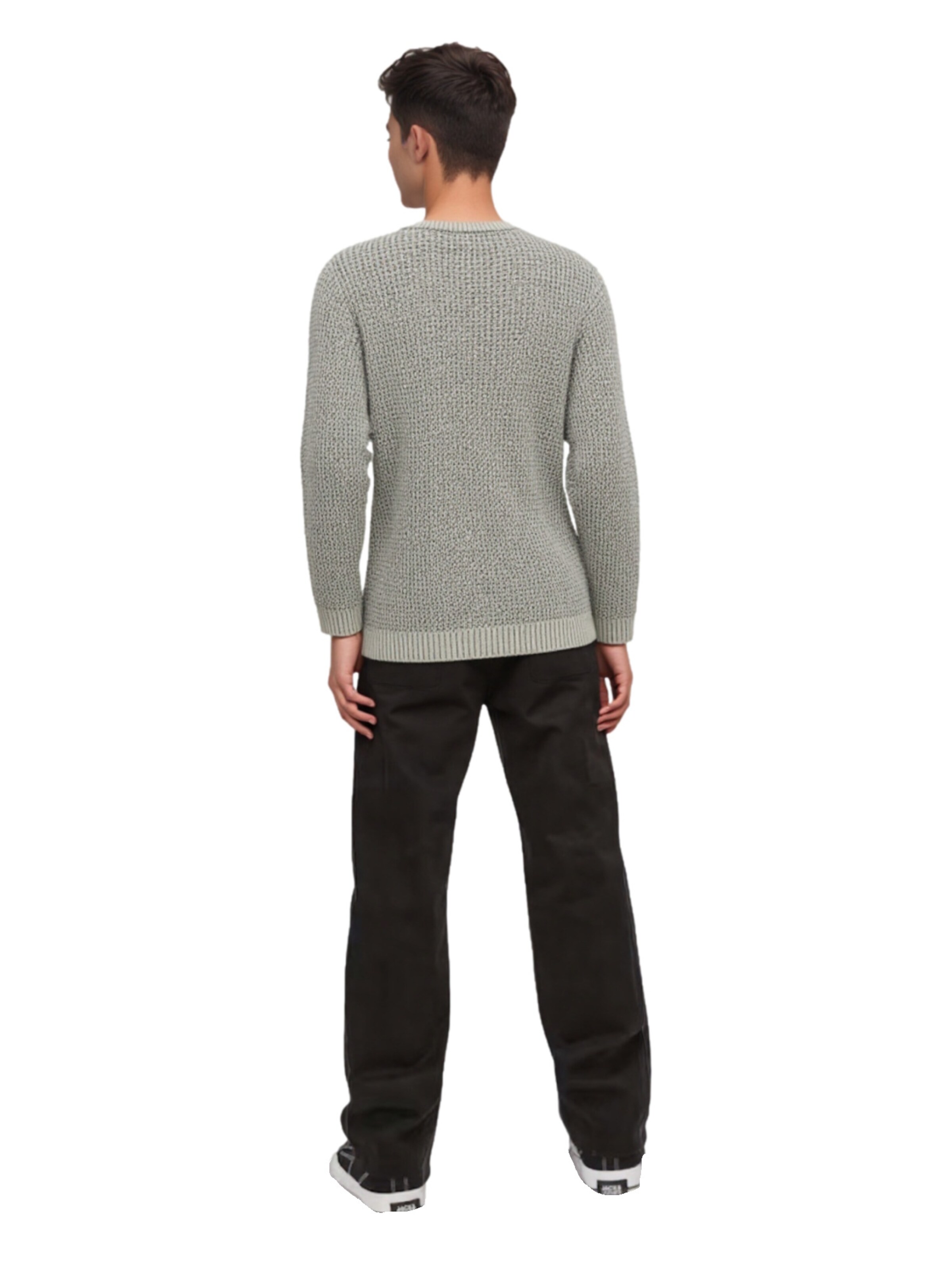 Jack & Jones Junior Trui 'Global' in Grijs