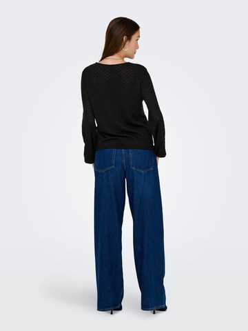 ONLY Tricot 'Belle' in Zwart