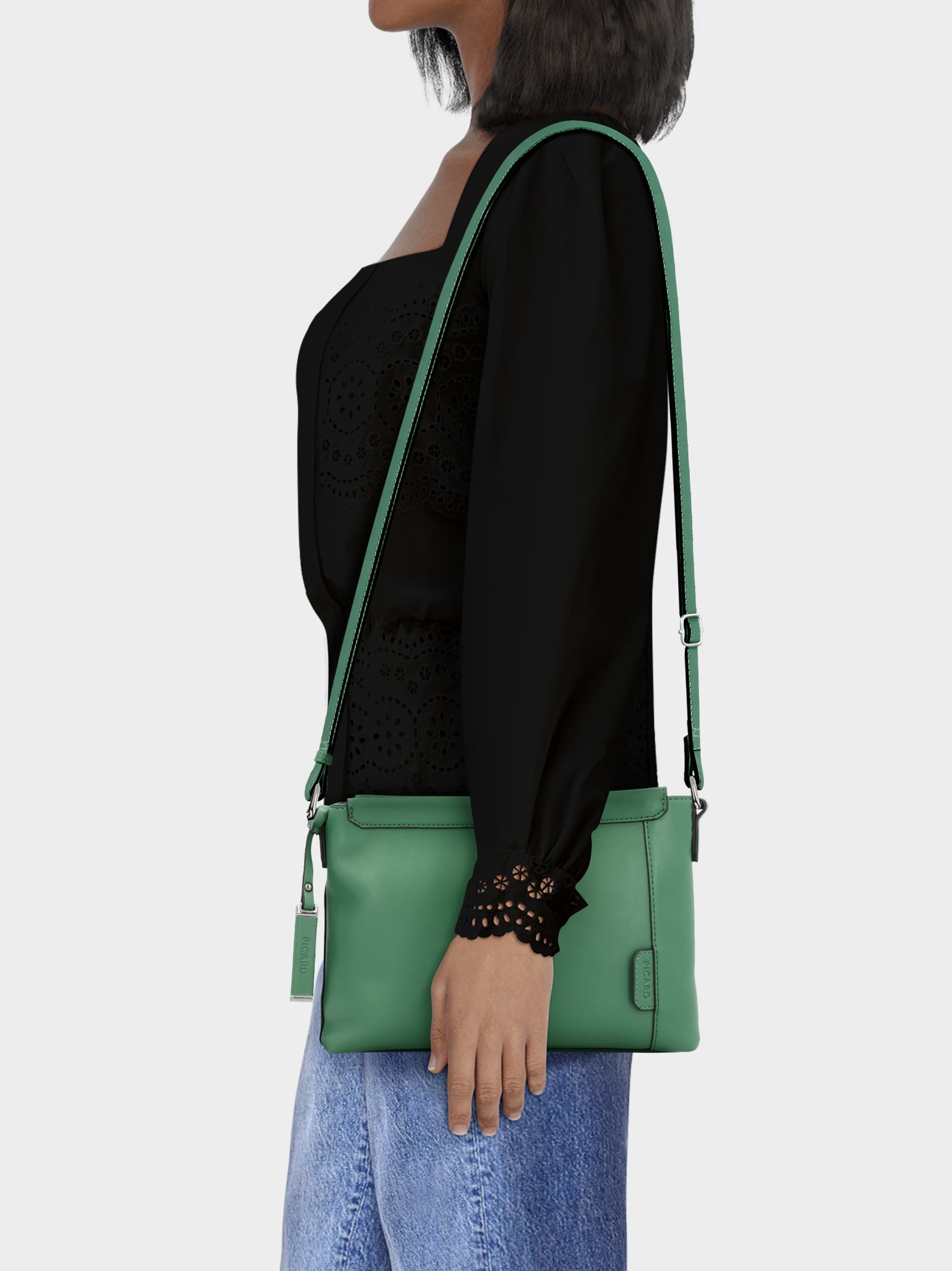 Sac a bandouliere Yours Picard en Vert ABOUT YOU