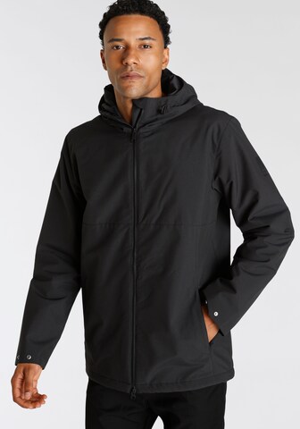 JACK WOLFSKIN Outdoor jacket in Black: front