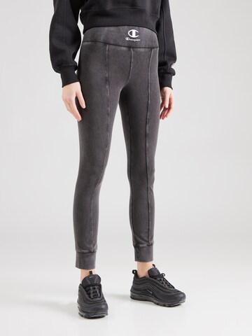 Champion Authentic Athletic Apparel Skinny Κολάν σε μαύρο: μπροστά