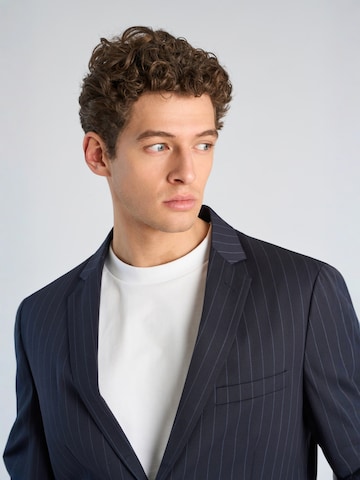 Lindbergh - Ajuste regular Chaqueta tipo saco para negocios en azul