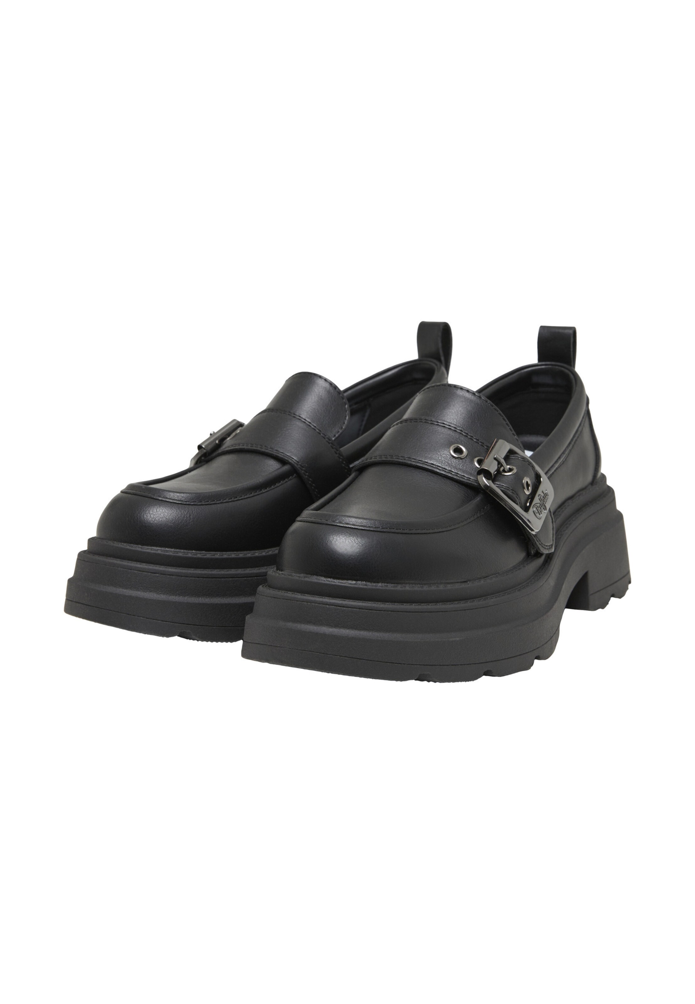 BUFFALO Slip-ons 'Mars' in Black