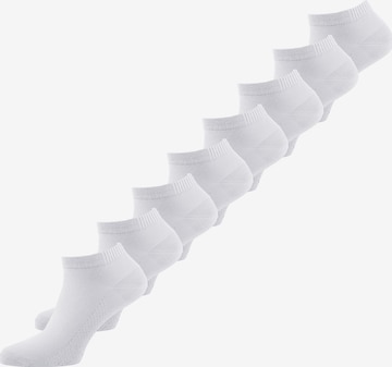 Nur Der Ankle socks in White: front