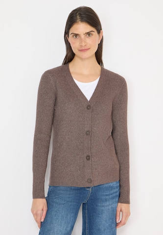 CECIL Strickjacke in Braun: Vorderseite