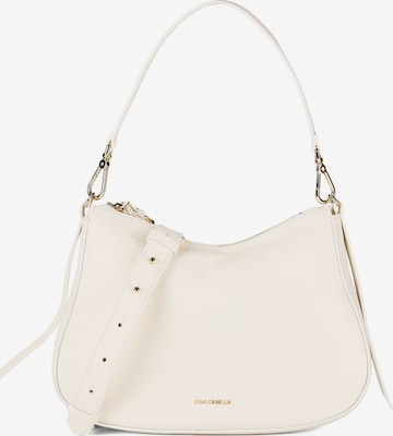 Sac bandoulière 'Nory' Coccinelle en blanc : devant