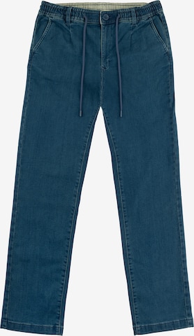 Mill&Tailor Regular Chino trousers ' High Stretch ' in Blue: front