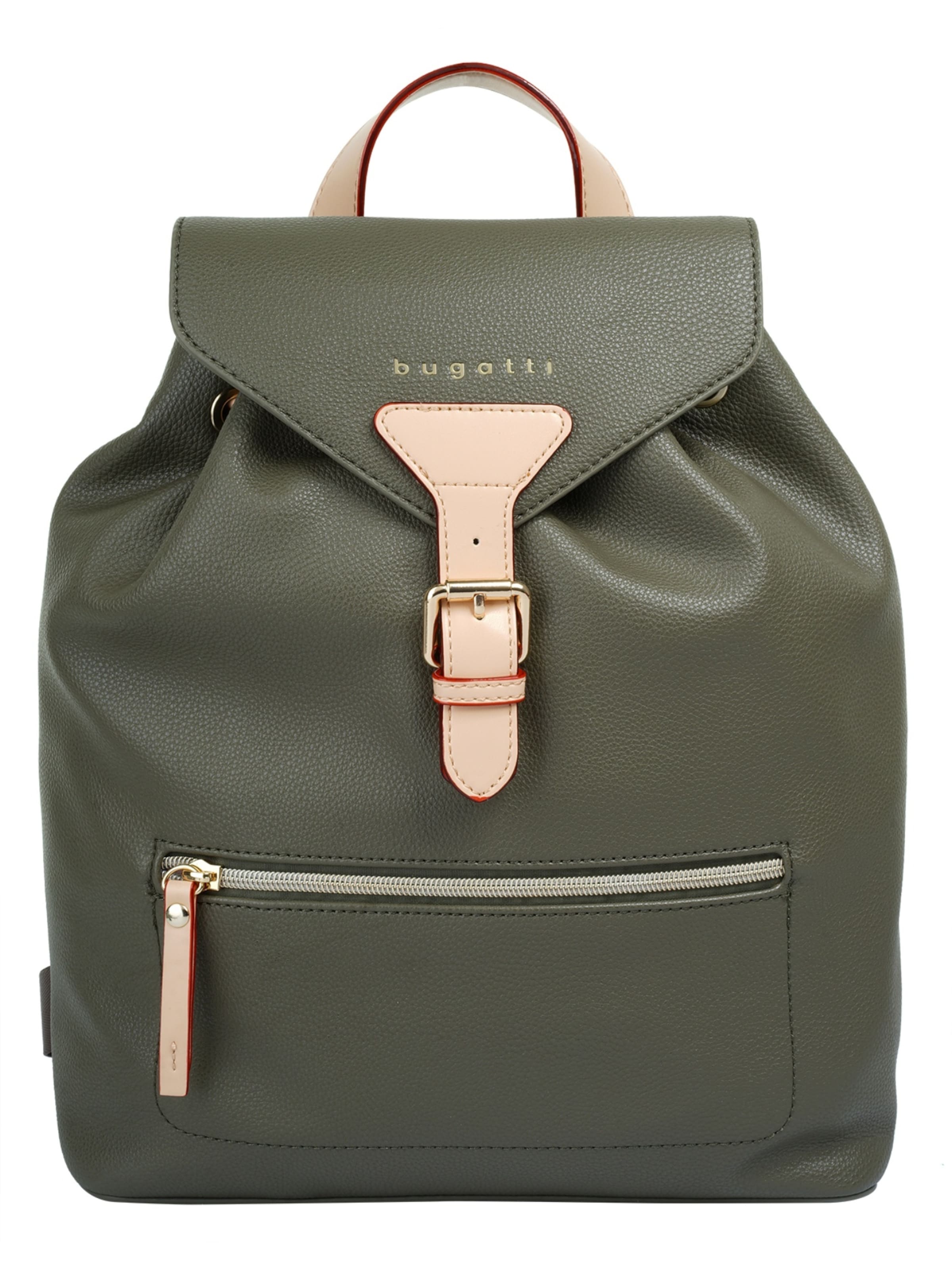 bugatti Rucksack 'ELLA'‌‌‌‌ in Grün: Vorderseite