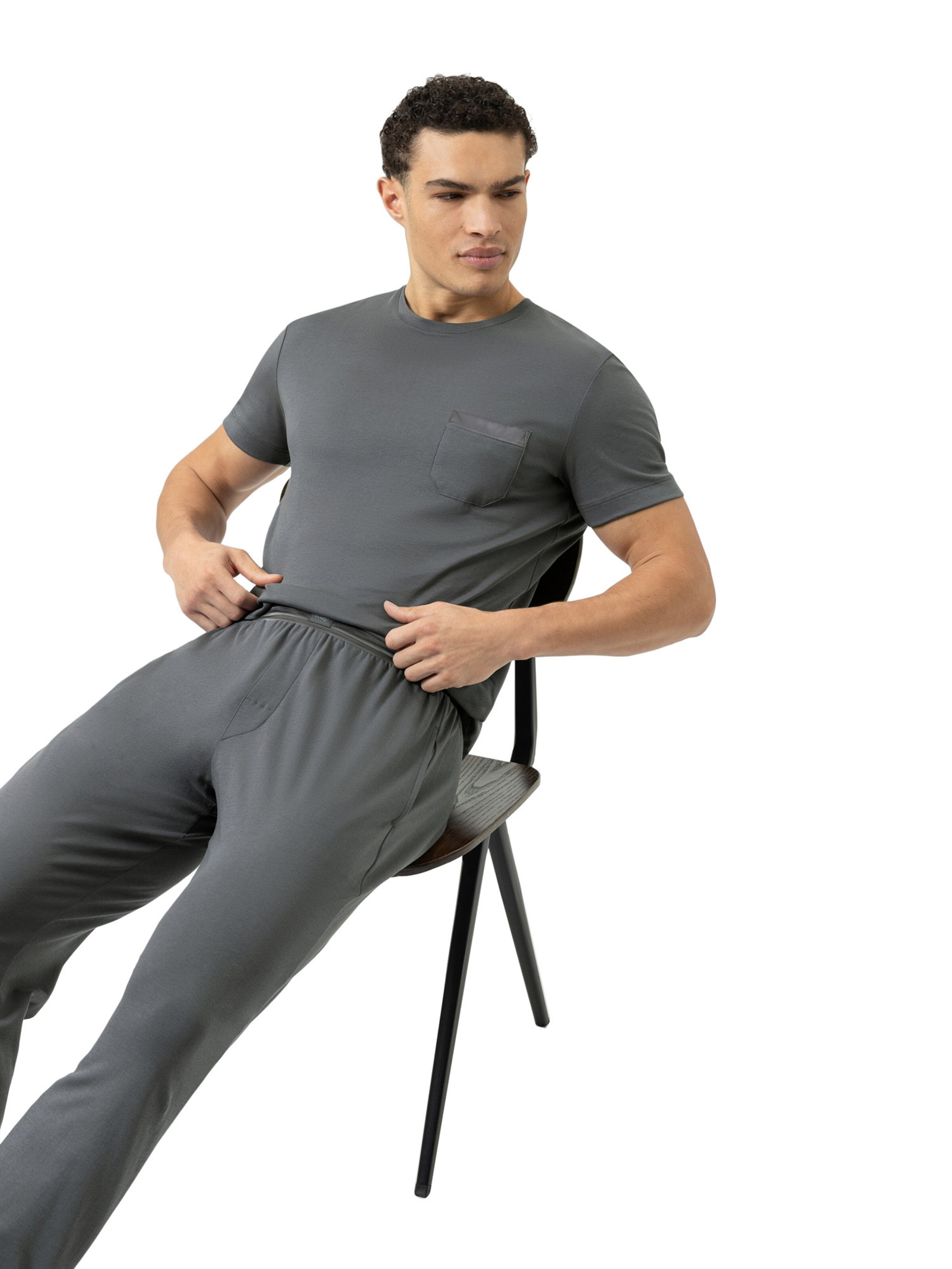 Mey Shirt 'Aarhus' in Grijs