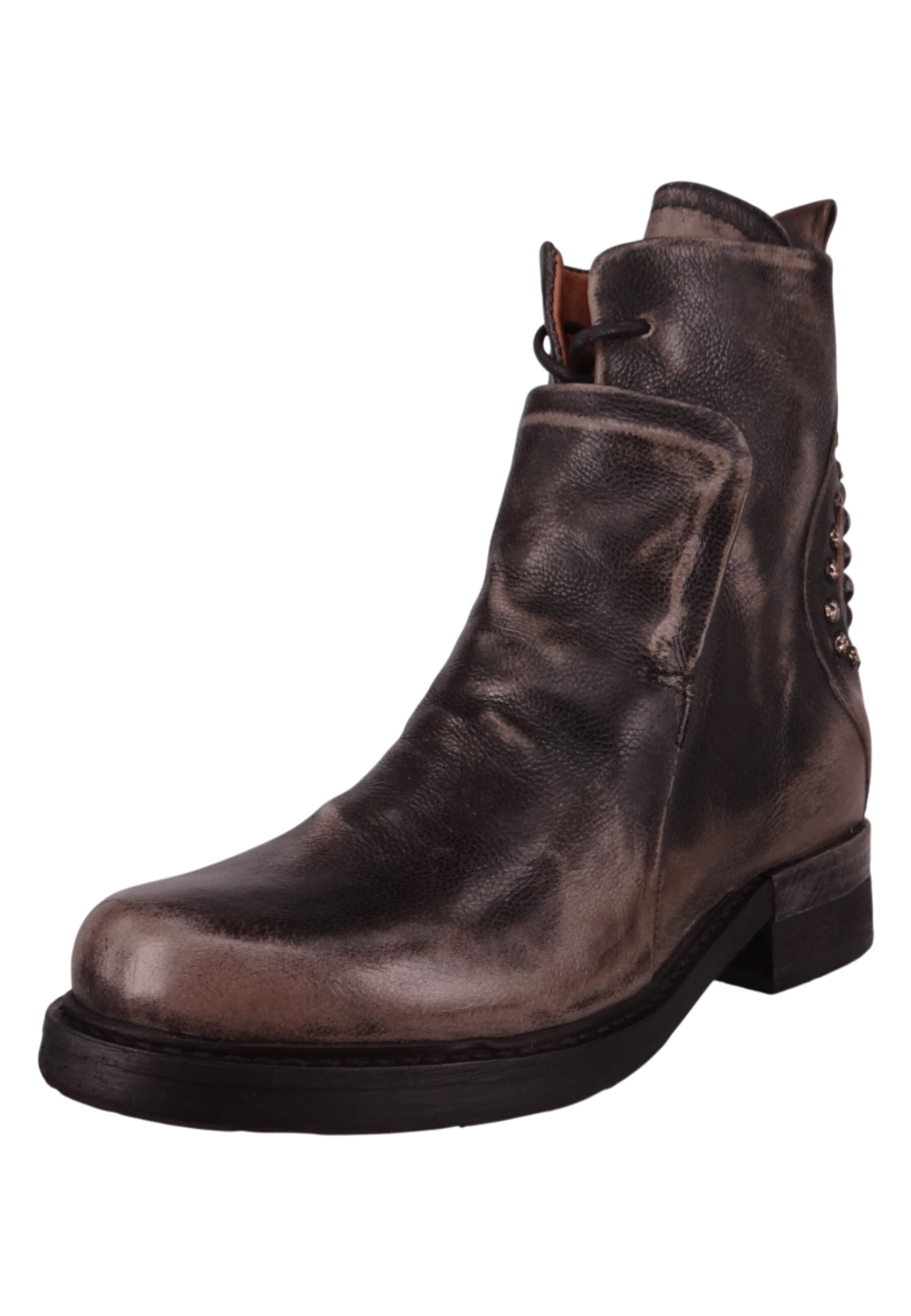 A.S.98 Enkellaarsjes in Grijs: voorkant