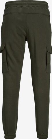 JACK & JONES Tapered Cargobroek 'Gordon' in Groen