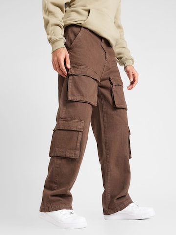Pegador tavaline Klapptaskutega püksid 'BANTAM', värv pruun: eest vaates