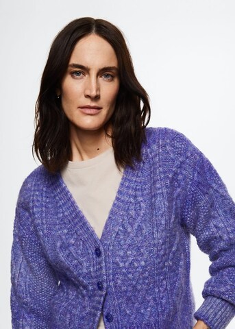 Cardigan 'Narciso' MANGO en violet