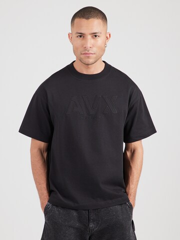 T-Shirt 'VELOCITY' Avirex en noir : devant