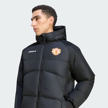ADIDAS PERFORMANCE Sportovní bunda 'Manchester United EQT' – černá