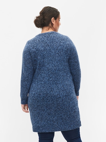 Cardigan 'MELLOW' Zizzi en bleu