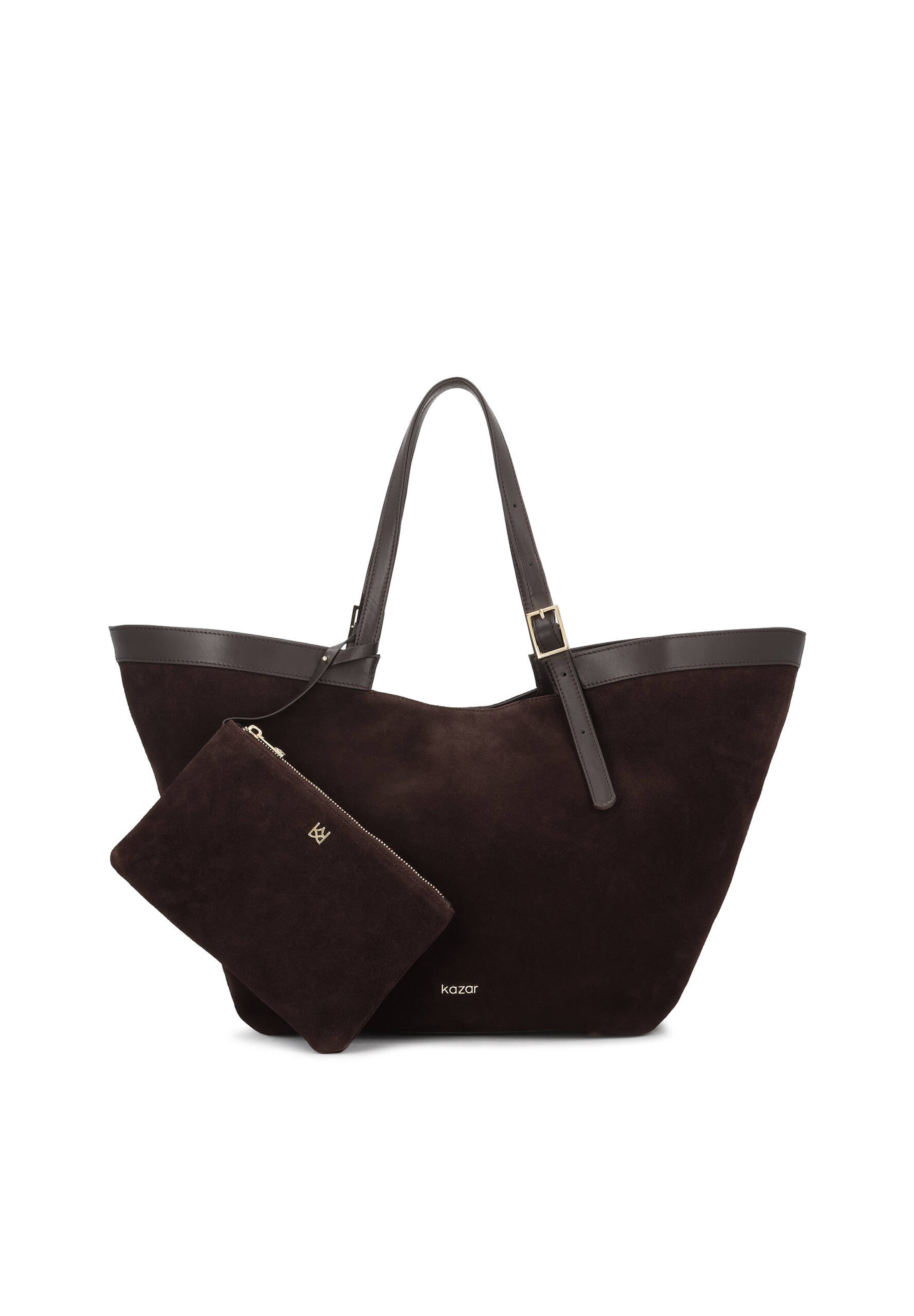 Kazar Käsilaukku värissä ruskea: etupuoli