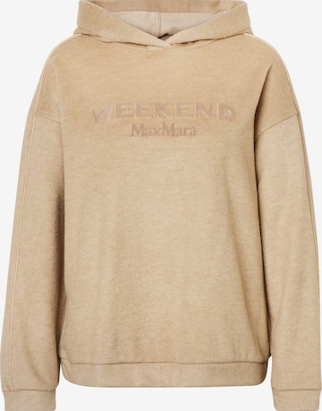 Weekend Max Mara Sweatshirt 'VETRINO' in Beige: Vorderseite