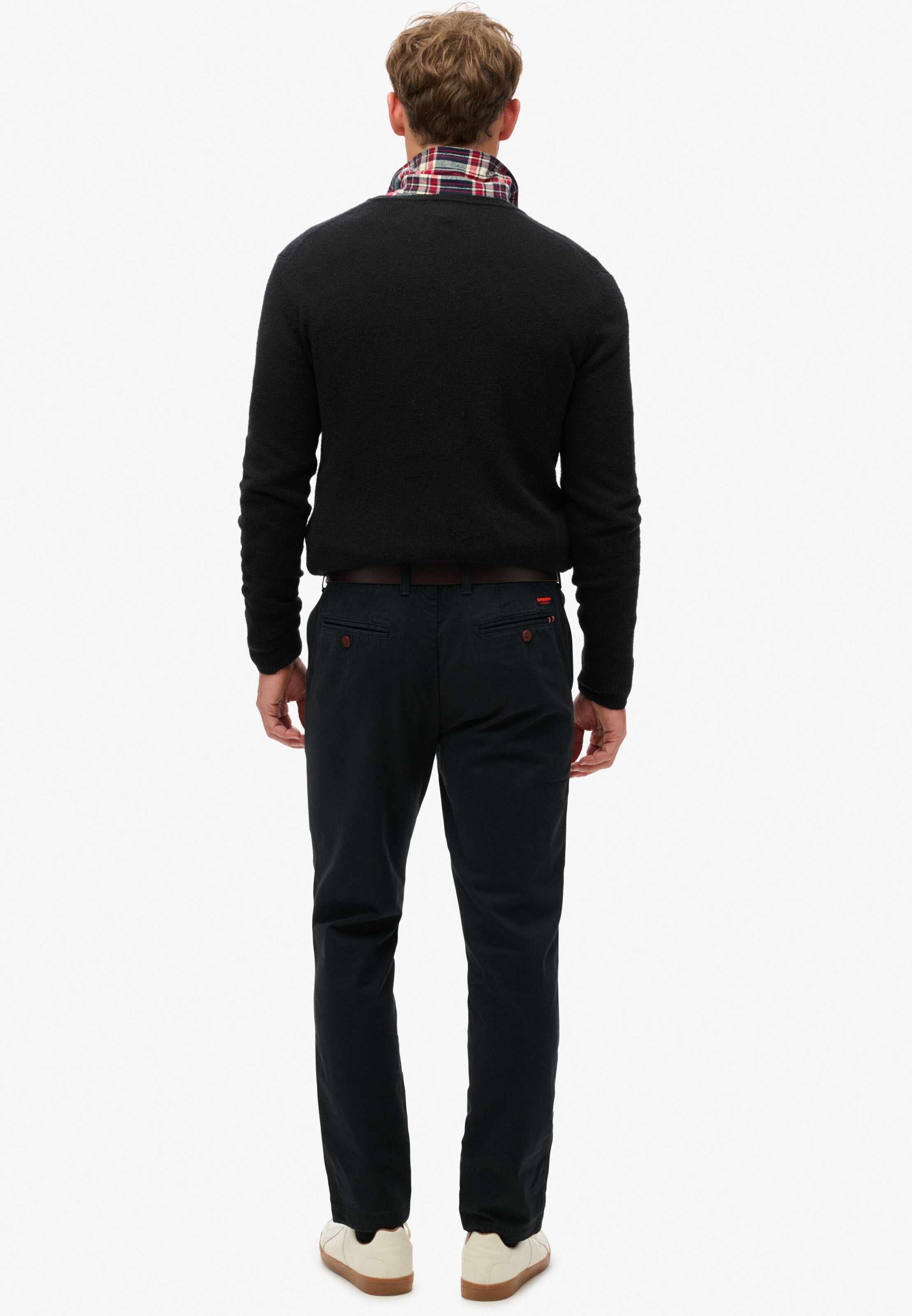 Superdry Slimfit Chino in Zwart