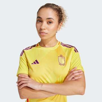 Maillot 'Belgium 25' ADIDAS PERFORMANCE en jaune