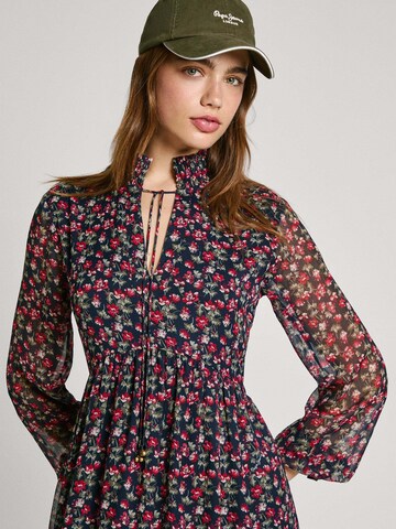 Pepe Jeans Blousejurk ' KIMBERLY ' in Blauw