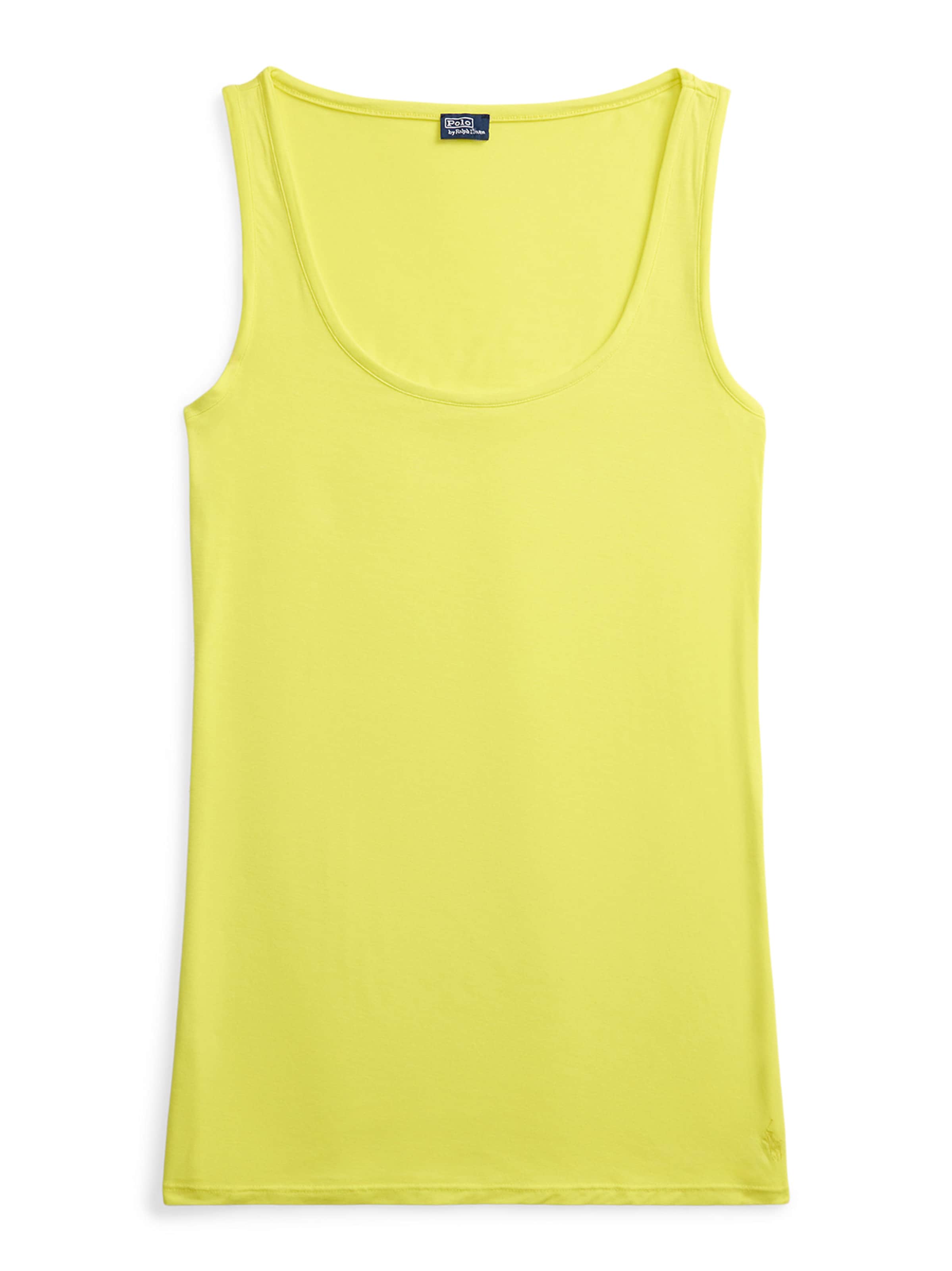 Polo Ralph Lauren Top ' Midnight Sheer ' in Geel: voorkant