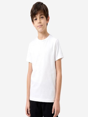 T-Shirt 'TOMMY Herren-T-Shirt Aus Baumwolle Und Elasthan' Tommy Life en blanc
