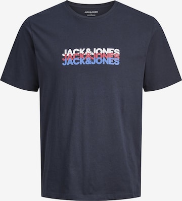 JACK & JONES - Camiseta 'JWHCyber' en azul: frente