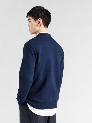 Sweat-shirt La Martina en bleu : derrière