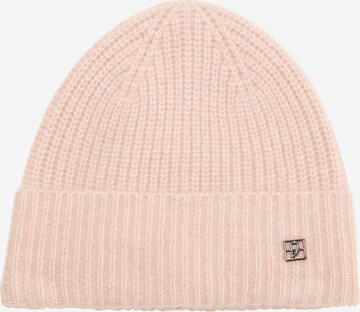 COMMA Beanie in Pink: front