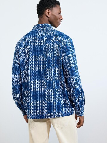 Coupe regular Chemise Desigual en bleu