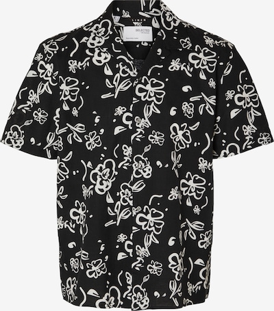 SELECTED HOMME Camisa en negro / blanco, Vista del producto