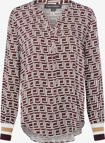 Franco Callegari Bluse in Rot: Vorderseite