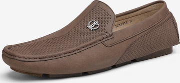 Mocassino 'Bruno Marc Herren Klassische Mokassins Flache Slipper Slip on Penny Loafer Weich Comfort Schuhs' di Bruno Marc in marrone: frontale