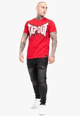 Tapout Póló ' SPLASHING ' - piros