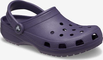 zils Crocs Gumijas čības: no priekšpuses