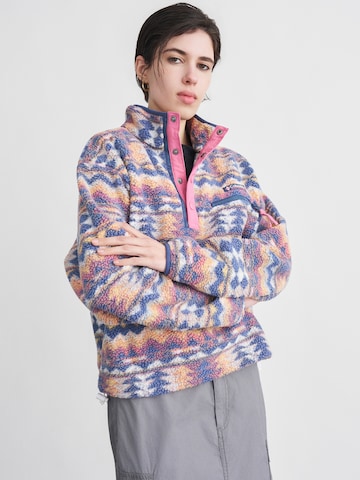 COLUMBIA Αθλητική μπλούζα φούτερ 'Helvetia™ II' σε λευκό: μπροστά