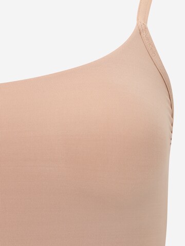 Bustier Soutien-gorge Calvin Klein Underwear Plus en beige
