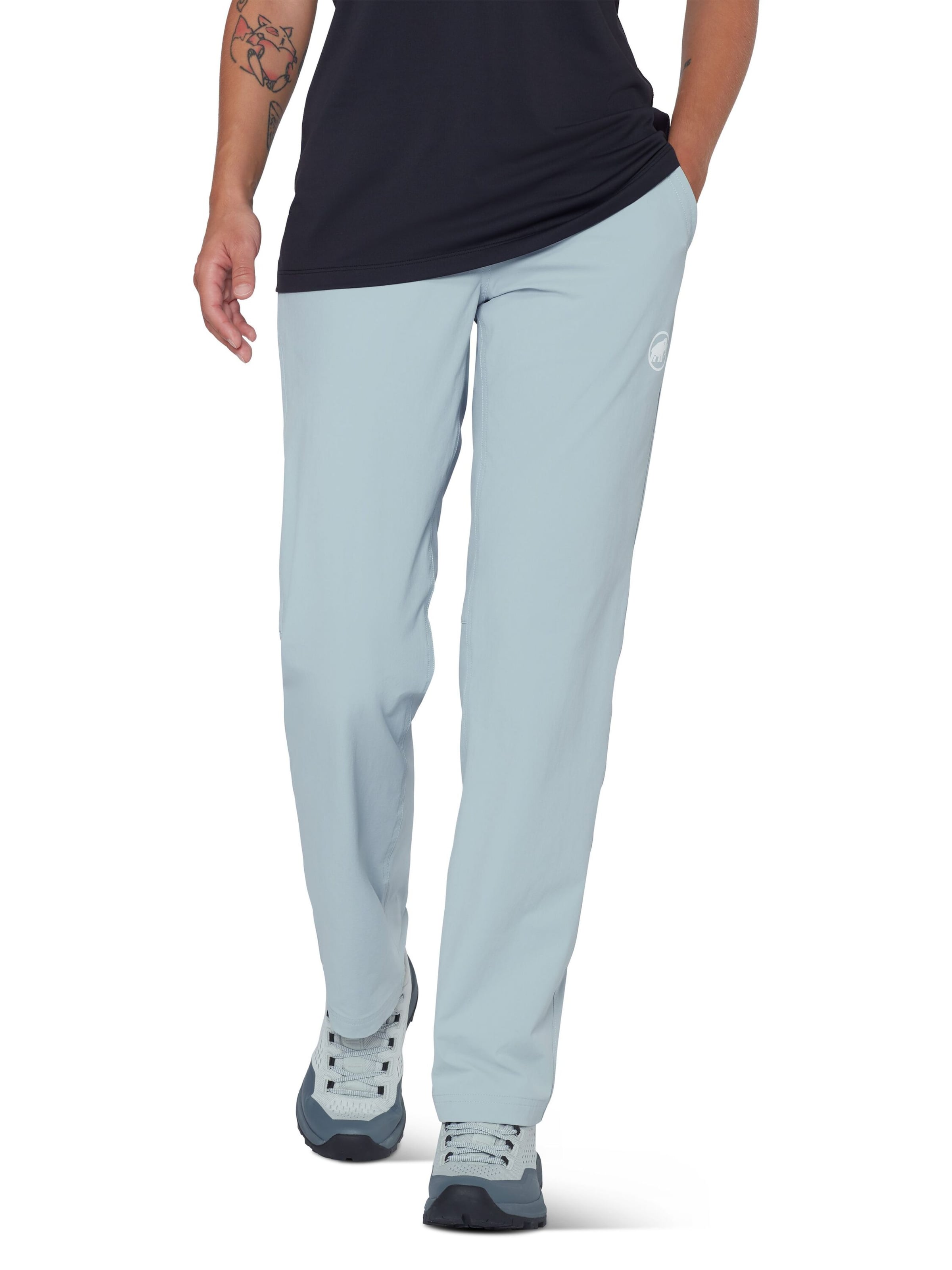 MAMMUT Regular Outdoor Pants in Blue