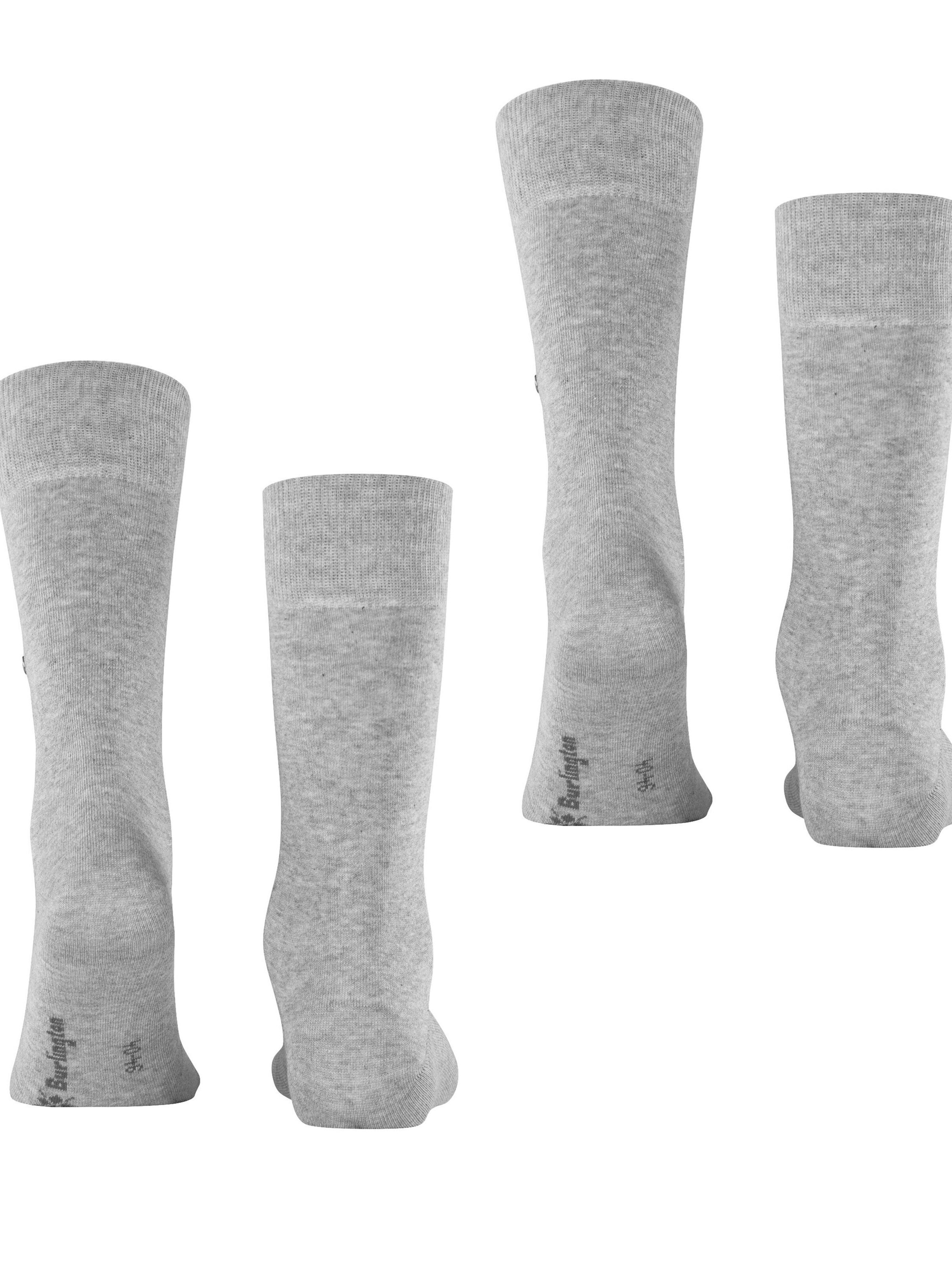 BURLINGTON Socks 'Everyday 2-Pack' in Grey