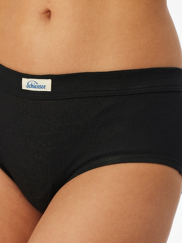 SCHIESSER Panty ' Feinripp - Revival Paula ' in Black