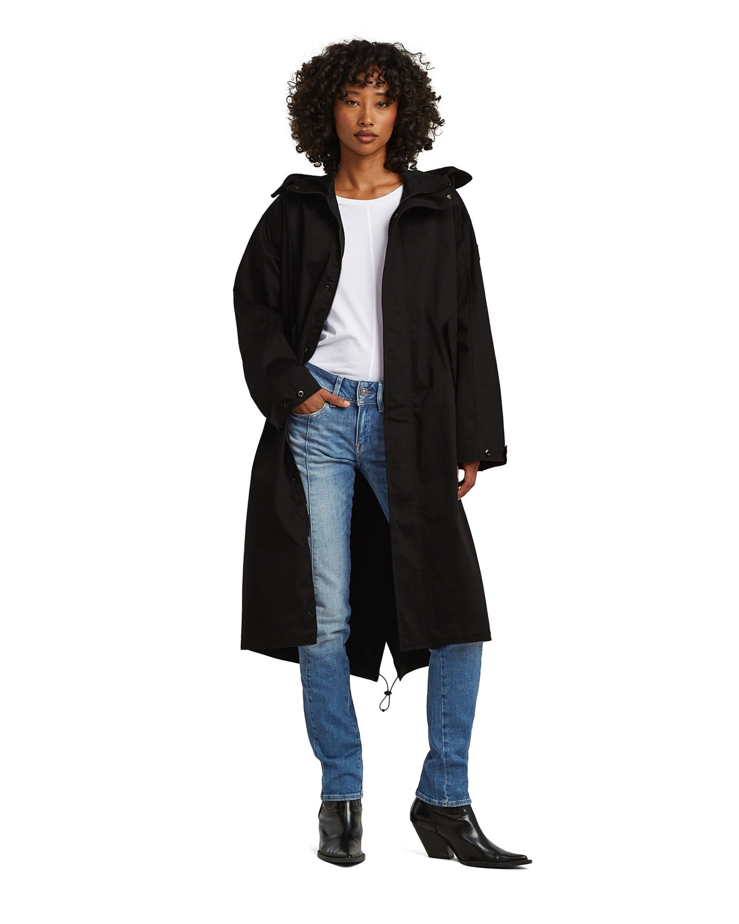 G-STAR Tussenparka in Zwart