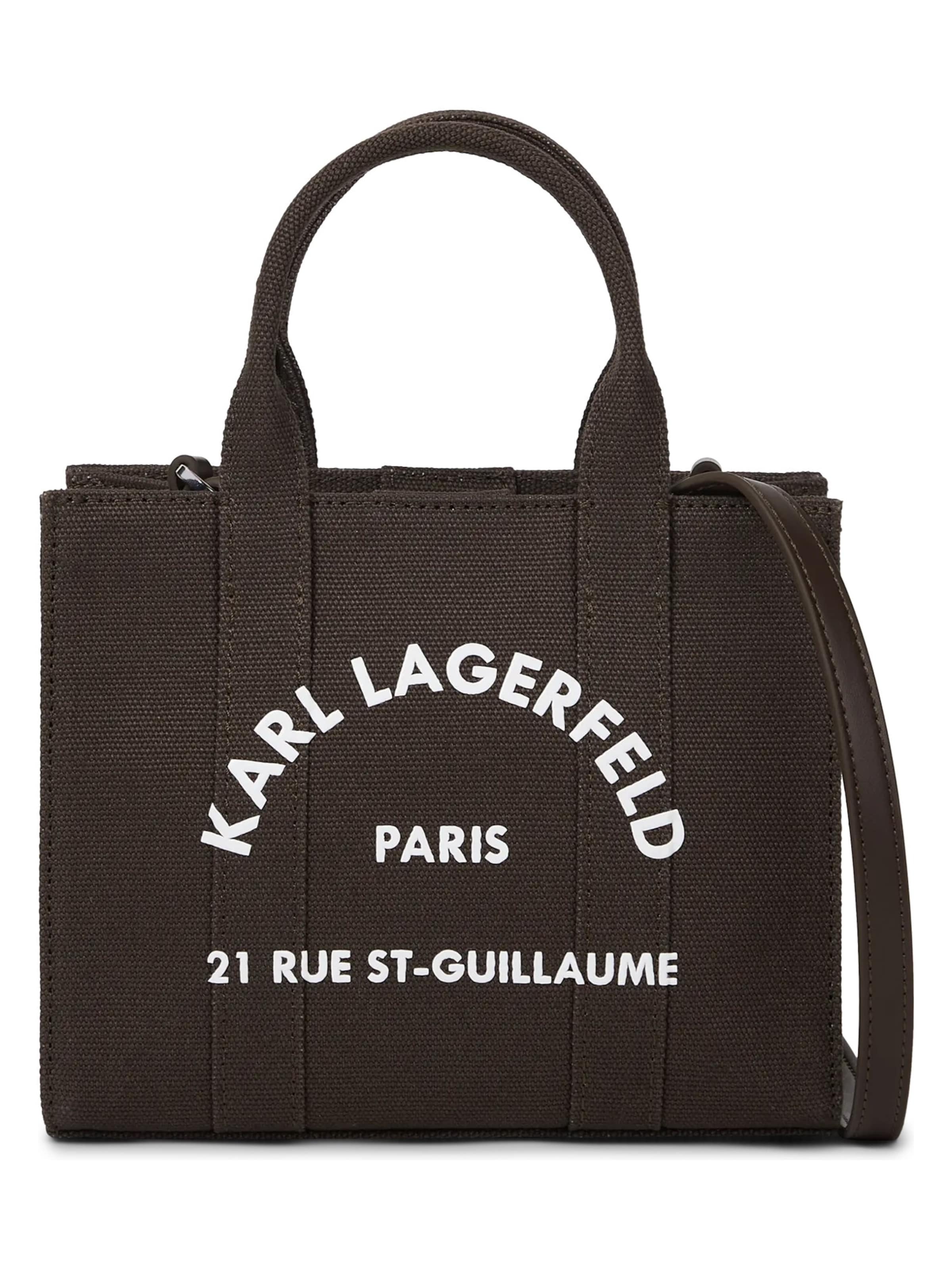 Karl Lagerfeld Handtasche 'Rue St-Guillaume' in Braun: Vorderseite