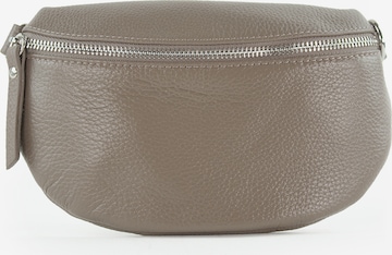 lePelou Gürteltasche 'TONI small' in Grau: Vorderseite