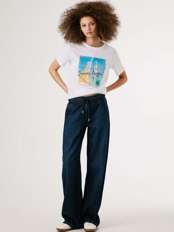 Pepe Jeans Wide leg Jeans 'Eva' in Blue