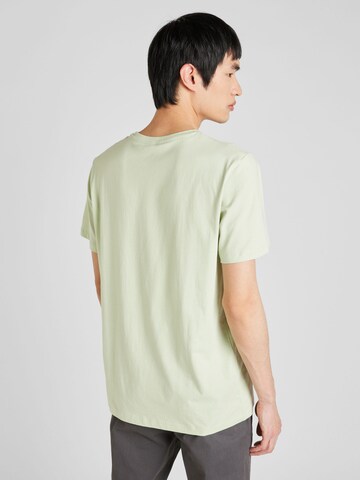 T-Shirt 'Aspen' SELECTED HOMME en vert