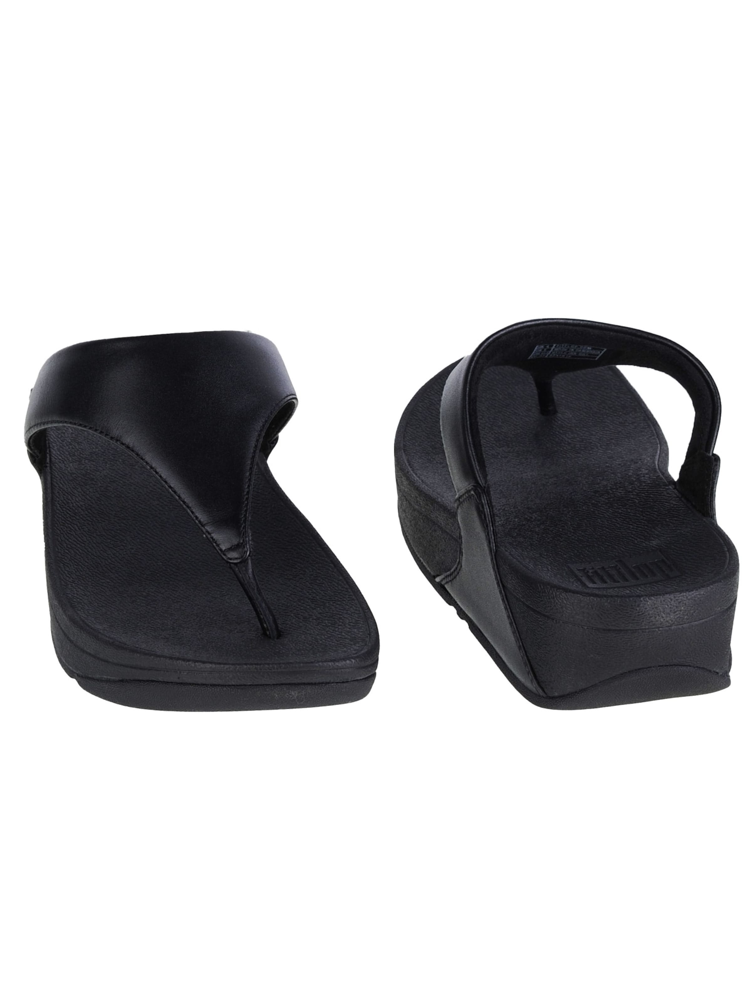 FitFlop T-bar sandals 'FitFlop Lulu' in Black