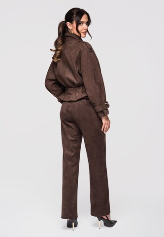 Ombre Tussenjas in Bruin