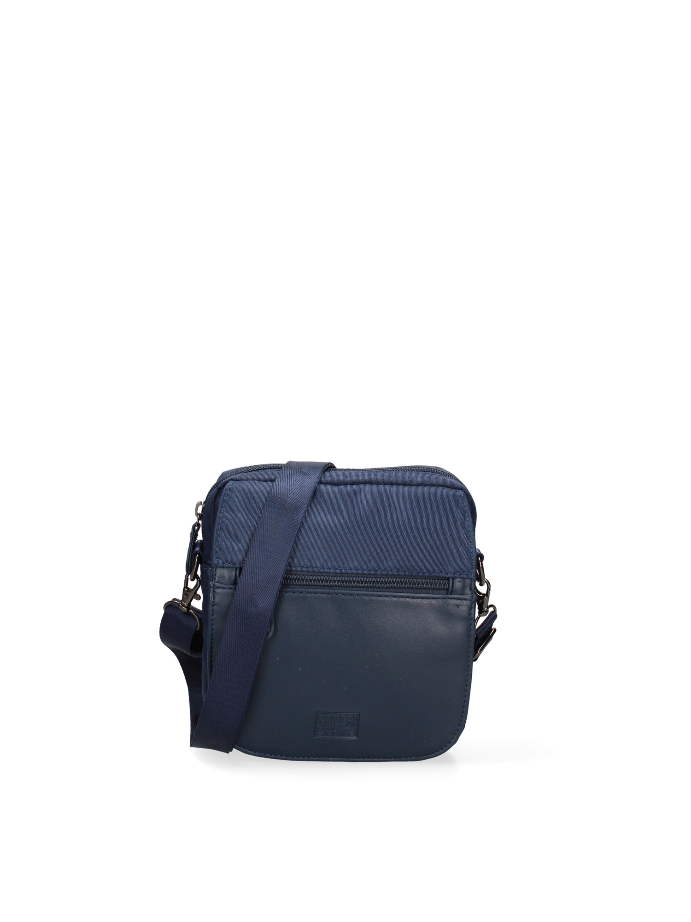Borsa a tracolla di Coveri Collection in blu: frontale
