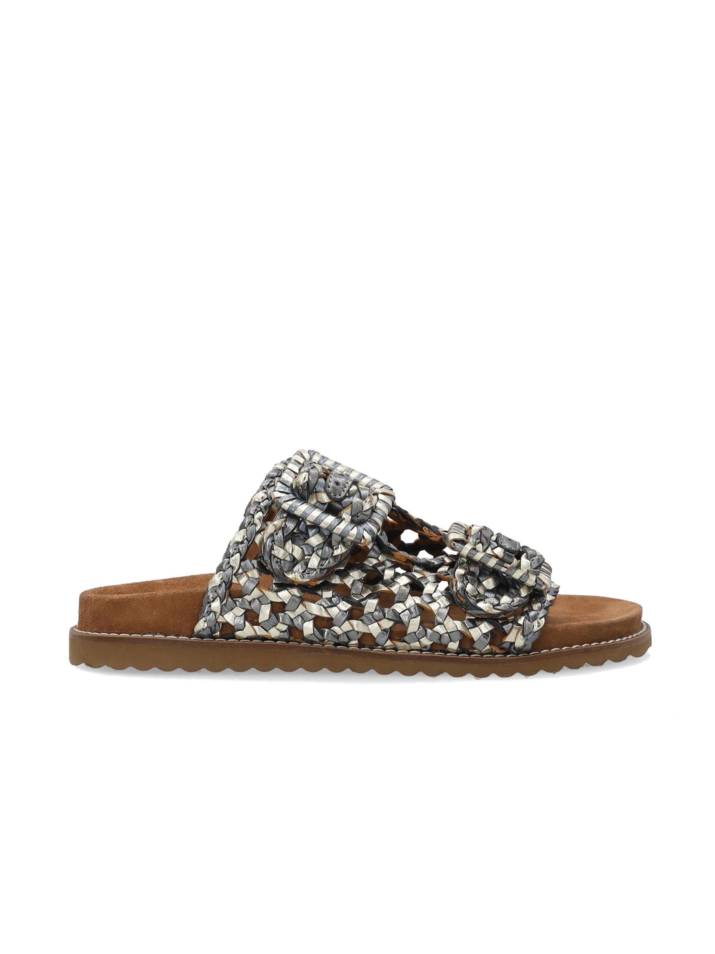 VENEZIA Mules 'Venezia' in Gold: front